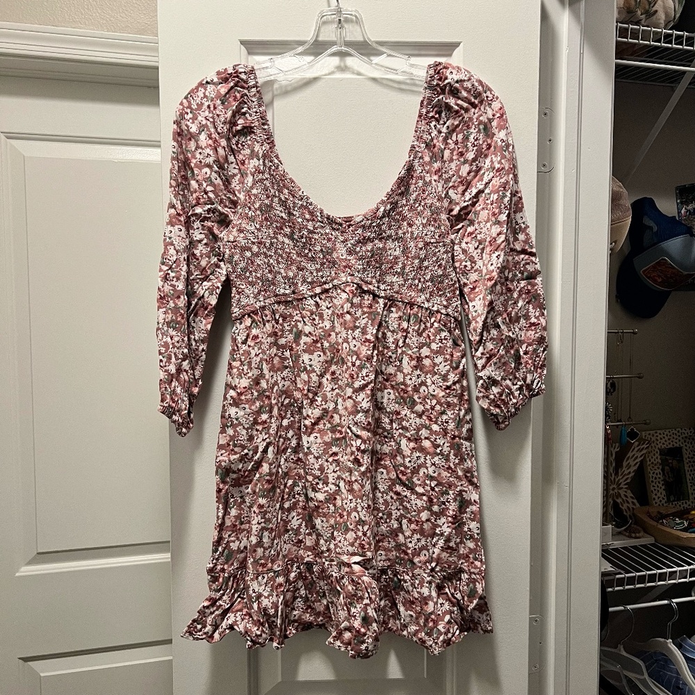 Hollister Midi Floral Dress